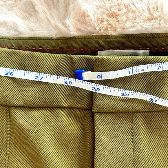 Anthropologie The Essential Knit Cargo Pants in Olive Sz 4. - Picture 11 of 11